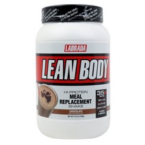 라브라다뉴트리션 린 바디 하이 프로틴 셰이크 단백질 보충제 초콜릿, 1개, 1120g