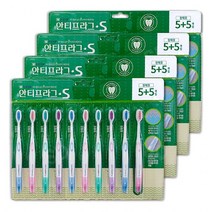 Anti-Plaque S 부광 안티프라그S 탄력모 5+5 칫솔, 4Set