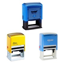 유진스탬프 콜 C-0828E 샤이니 S-828E 트로닷 T-4928 (2도) 사업자명판+도장 포함, S-828(청보라색잉크)