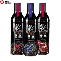 [샘표] 백년동안 흑초 1+1+1 5종 골라담기, 01.복분자/03.석류/01.복분자, 상세설명 참조