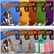 Smart Phonics 스마트 파닉스 1 2 3 4 5 SB+WB 세트 (New Edition) 이퓨쳐 선택구매 사은품증정 (붙이는 메모지), 4계 (S+W) 전2권 붙이는메모지증정