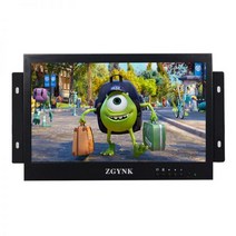 산업용 터치스크린 10 인치 개방형 임베디드 캐비닛 설치 보안 LCD 모니터 HDMI VGA BNC HD 인터페이스, VGA AV HDMI IPS