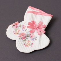 은은한 꽃자수 여아한복 버선 양말 돌잔치 백일 덧신 설날 추석 장신구 소품