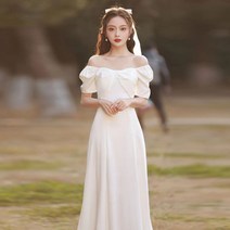 Mayfox 첫사랑 럭셔리 햅번풍 발레리나 사회자 승무원원피스