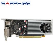 그래픽카드 사파이어 gt 705 1gb 스크린 비디오 gpu for nvidia geforce gt705 1gb 컴퓨터 지도 hdmi pci-e itx atx matx, 없음