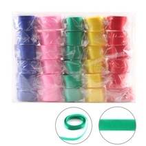 유니아트 막리본-리본끈 칼라리본 공단리본 공예 선물포장 만들기재료, 1봉, 3cm(30개입)