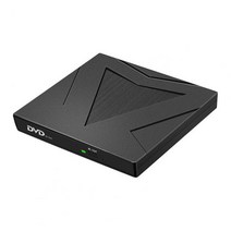 외장cd롬 디비디플레이어 리더기 외부 DVDRW usb 30 유형 C 드라이브 듀얼 포트 버너 노트북 RW 플레이어, 01 Black