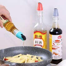 다용도 소스병 유리병 오일병 뚜껑 마개 기름뚜껑 마개 소스 호환 오일 캡 병뚜껑, 그레이