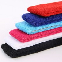 테니스헤어밴드 면헤어밴드 남녀공용 운동헤어밴드 땀흡수 헤어밴드 스포츠헤어밴드