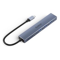 10Gbps USB C Typec Hub 4 포트 Surfacepro 노트북 고속 데이터 전송, 3 USB 1 유형 C