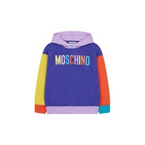 [모스키노] [MOSCHINO] 키즈 후드티 바이올렛 KMO27YRSW003PU