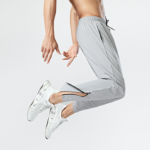 남성 베이직 발목 지퍼 트레이닝팬츠