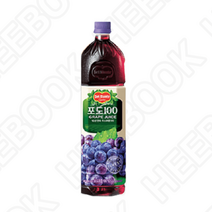 델몬트 포도 1.5L 12개 맛좋은, 1.5펫 x 12입
