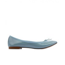 [New Best] (W) 레페토 산드리옹 페이턴트 레더 발레리나 블루 에베레스트 Repetto Cendrillon Patent Leather Ballerinas Blue Ever