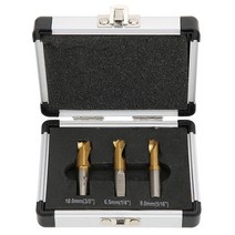 자동차판금공구 3Pcs HSS CO 코발트 스폿 용접 커터 키트 티타늄 드릴 자동차 판금 작업용 솔더 도구, 01 3PCS