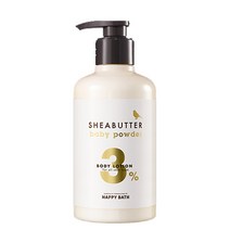 해피바스 시어버터 3% 바디로션 베이비파우더향, 500ml, 1개