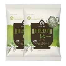 [천삼백케이] [메가커피] 포모나 NEW 제주봄빛 그린티파우더 500g 2개세트 녹차가루, 단품