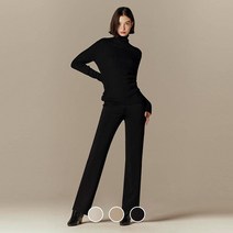 [지오다노] 412913 여 풀밴딩 슬림스트레이트 팬츠