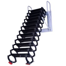 야외 벽걸이 사다리 리트프 수동 접이식 텔레스코프, 티타늄 합금 2-2.25m