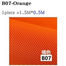 HIFIDIY 라이브 스피커 그릴 천으로 스테레오 패브릭, B07-Orange