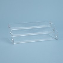 스탈리나 아크릴 3단 매니큐어 진열대 네일정리대, 1