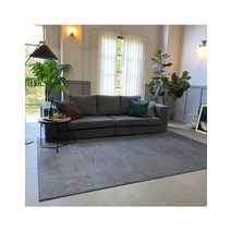 꼬모러그 올키드 거실카페트 150x200, 라이트그레이