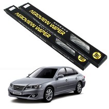 위wigna_VIP 그랜져TG 에어로뷰 와이퍼 600mm+500mm 고급차량 자동차유리닦이 로뷰 창문 차량용 자동차용♥gnaw, 나이스