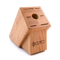 Cutco 1743 조리실 세트 용 오크블록 - 칼 포함X