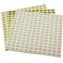 중국산 표시 스티커 씰링 원산지 표기 부착 표시 문화 라벨 봉투, 투명