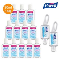 퓨렐 손소독제 휴대용 30ML 14개잴리랩포함, 14개
