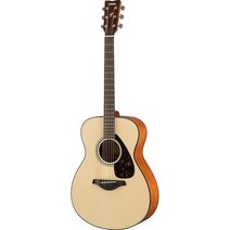 야마하 FS800 소형 바디 솔리드 탑 어쿠스틱 기타, 어쿠스틱, 콘서트, 내추럴