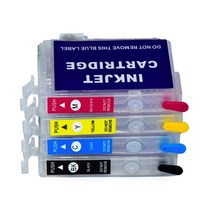 엡손 212xl 212 t212xl 인력 wf-2830 wf-2850 xp-4100 xp-4105 xp-2100 프린터용 칩이 없는 212xl 리필 가능 잉크 카트리지, cartridge