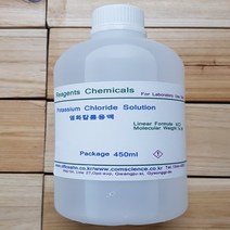 오피스안 염화칼륨용액 Potassium Chloride Sol 1% 화)450ml 시약
