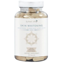 Natural Skin Lightening Pills with Collagen 글루타티온 피부 화이트닝 보충제 비건캡슐 6200mg 콜라겐 여드름관리 흉터 얼굴다크스팟 노화 항산화, 90 정