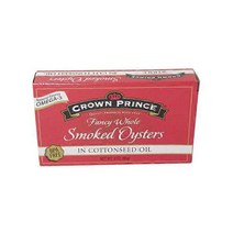크라운 프린스 목화씨 오일 훈제 굴 85g 6팩