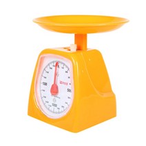 [RA㏓] 주부저울 2kg 오렌지 전통시장 무게측정 측정기 쿠킹 베이 요리 소품 주방 ▷_§Ea, 《본상품》