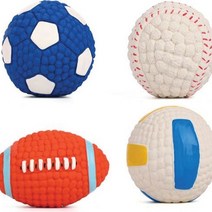 [퍼피가드]대형견 장난감 라텍스공 강아지, 1개, 배구공