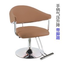 바버샵의자 이발소의자 화장품 회전 이발 의자 살롱 페디큐어 작업 메이크업 트리트먼트 등받이 스타일리스트 타뷰레트 가구 LJ50BC, 8.pedal