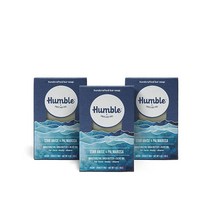 HUMBLE BRANDS 수제 비누 유기농 냉간 가공 바 모이스처라이징 페이스 바디 클렌저 허브 프레시 버라이어티 팩 3팩 USA 미국, 4.00 Ounce (Pack of 4), Star Anise & Palmarosa