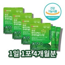 프럭토 프락토 플락토 플럭토 올리고당 프리바이오 스틱스 틱스 스틱 유산균 아연 셀렌, 프리바이오틱스프락토올리고당 30포 X4박스