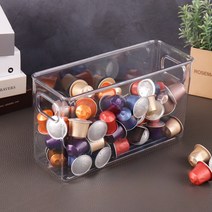 커피 캡슐 보관함 트레이 스마트 투명 오픈형 수납함, 멀티 jp1535
