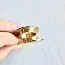 나사형 아일렛 1쌍(낱개) / 5size / 스크류 뜨개질 가방 부자재 아일렛 도구필요없는, 28mm