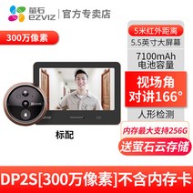 현관초인종 스마트 인터폰 초인종 경보기 환영 001, 【300만 화소 DP2S】