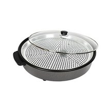 대원가전산업사 국산 허니문 다용도 전기 찜기팬 겸용 피자팬, DW-1200