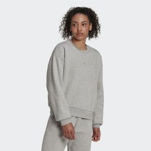 [국내/정품] 아디다스 ALL SZN 플리스 스웨트셔츠 Women Sportswear Medium Grey Heather