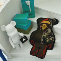 베이프 베어브릭 미니 러그 매트 침실러그 드레스룸 베어브릭 인테리어 소형카페트 포인트 디자인 러그