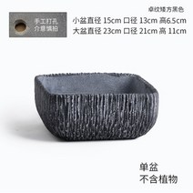 대형 화분 거실 베란다 인테리어 단지 미술관 식물원, H