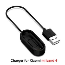 Xiaomi Mi Band 2 3 용 충전기 샤오미 미 밴드 5 4 3 팔찌, 1-미 밴드 4의 경우