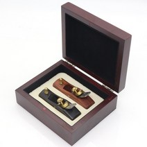 유럽 스타일 미니 목공 흑단 산 나무 손 대패 DIY 목수 도구 선물 상자 포장 2 피스, [01] 2PC