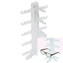 안경진열대 5단_투명 안경진열